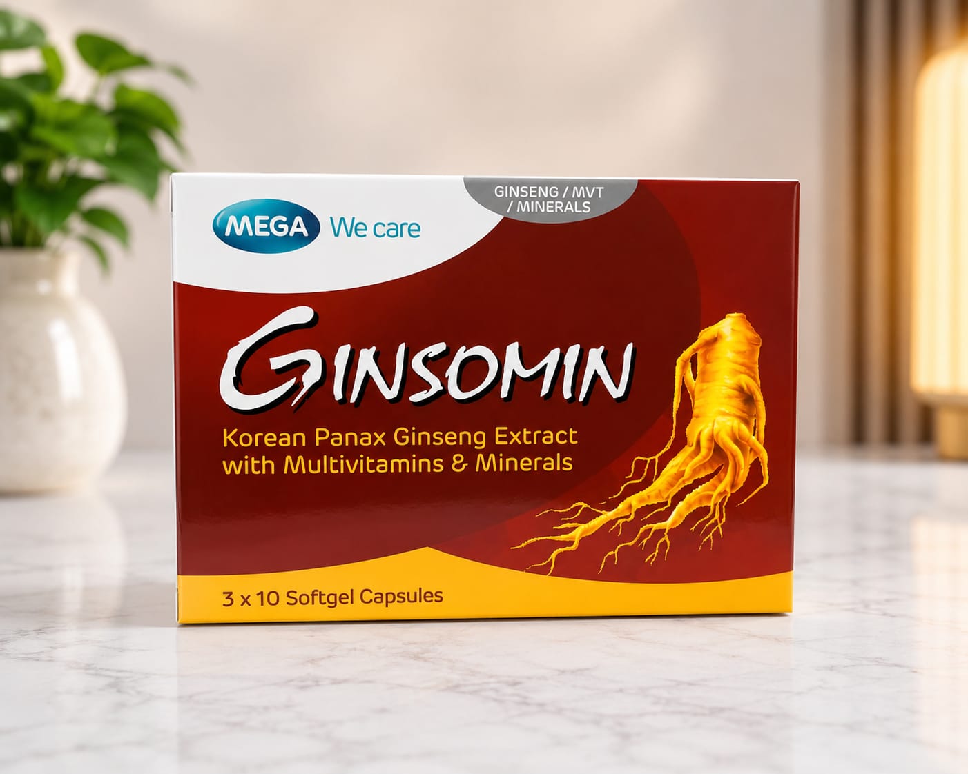 GINSOMIN CAPS 30S